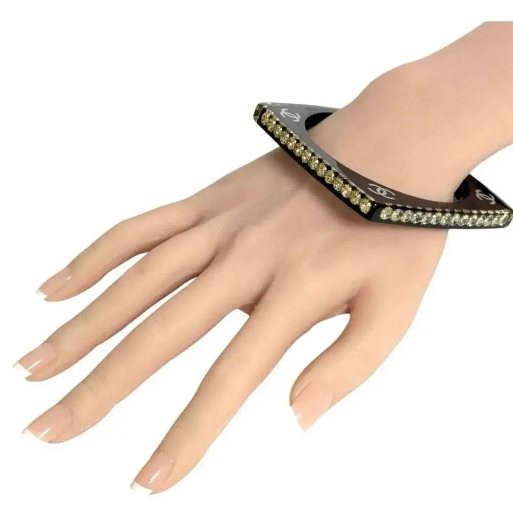 CHANEL Black Bracelet